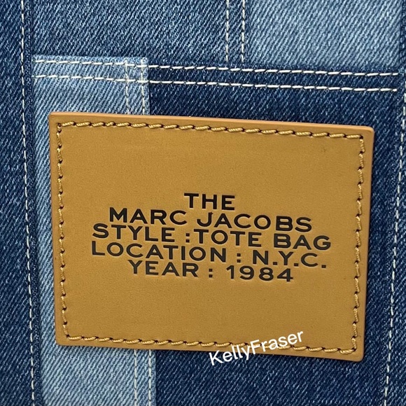 NWT MARC JACOBS THE JACQUARD MEDIUM TOTE BAG - Picture 6 of 15